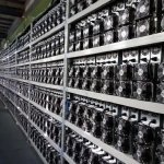A bustling mining farm filled with high-performing machines.